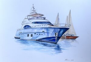 A Luxurious Yatch